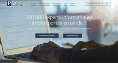 Desktop Screenshot of progonline.com